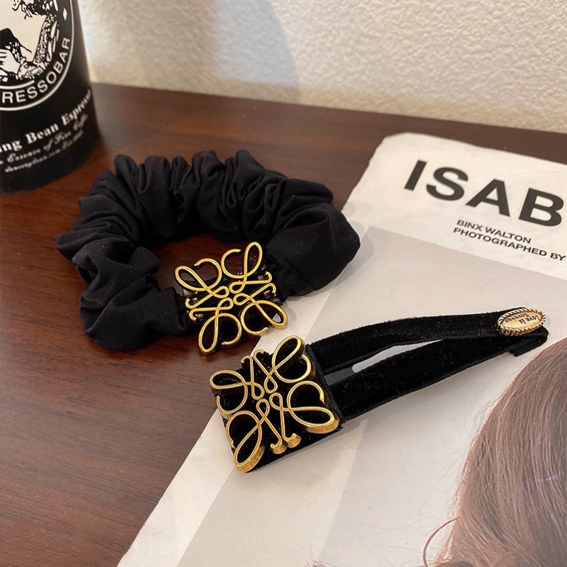 Kẹp Tóc Da Màu Đen Thanh Lịch Cho Nữ