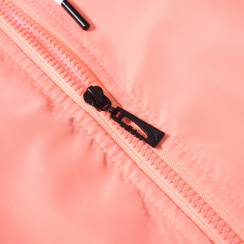 Áo Khoác Gió Adidas Màu Trơn Phối Lưới Có Khóa Kéo Thời Trang Cho Cặp Đôi