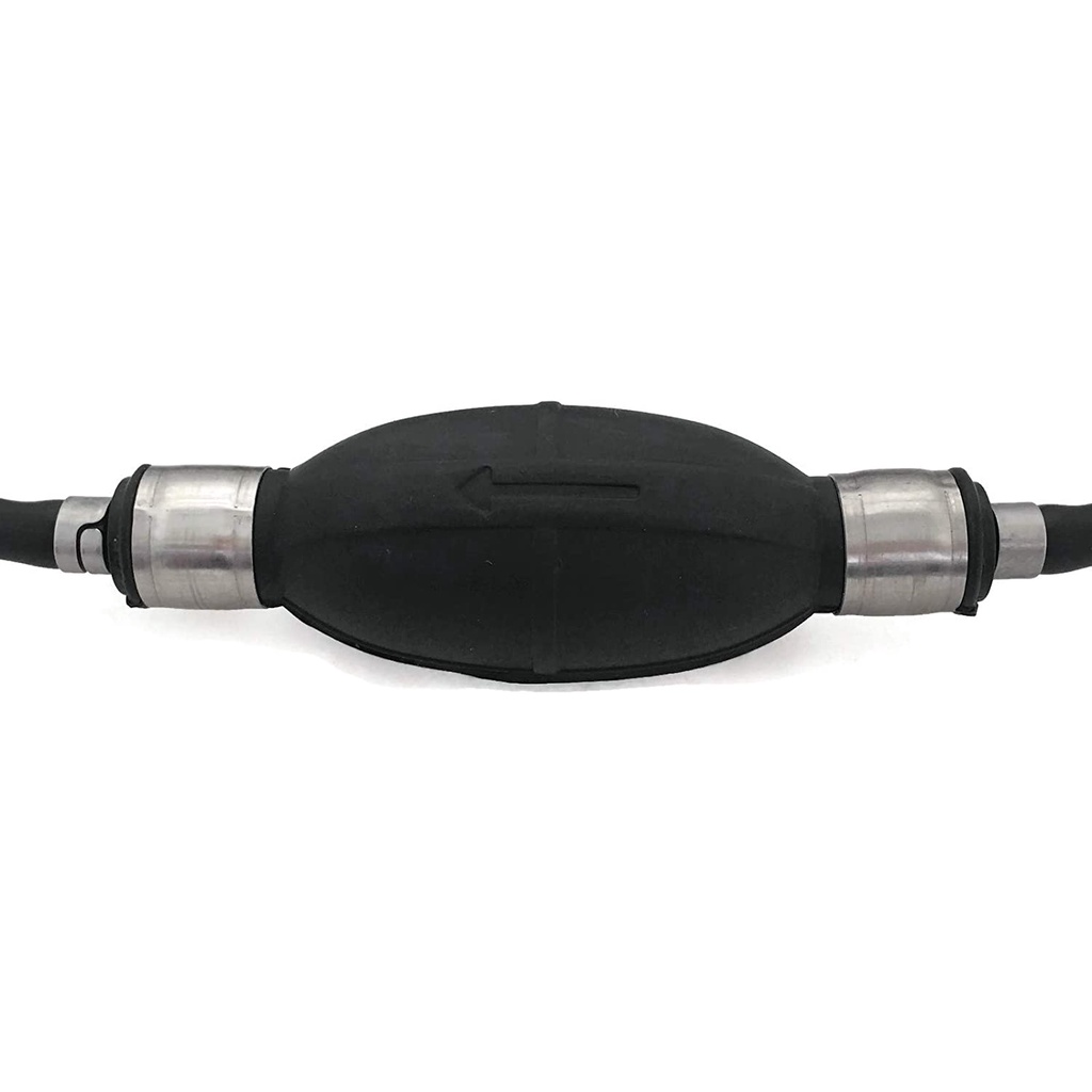 Bộ Ống Dẫn Nhiên Liệu và Bơm Đẩy Nạp Nhiên Liệu với Đầu Nối cho Động Cơ Ngoài Yamaha 4-150HP - Đường Kính Ống (8mm)