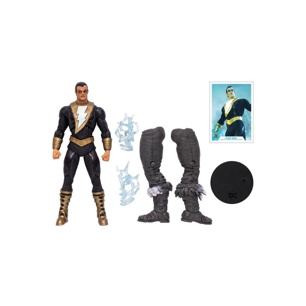 Mô hình Black Adam dòng DC Multiverse Endless Winter Figure Build-A Frost King Piece Gamestop.vn 18cm DCMF62