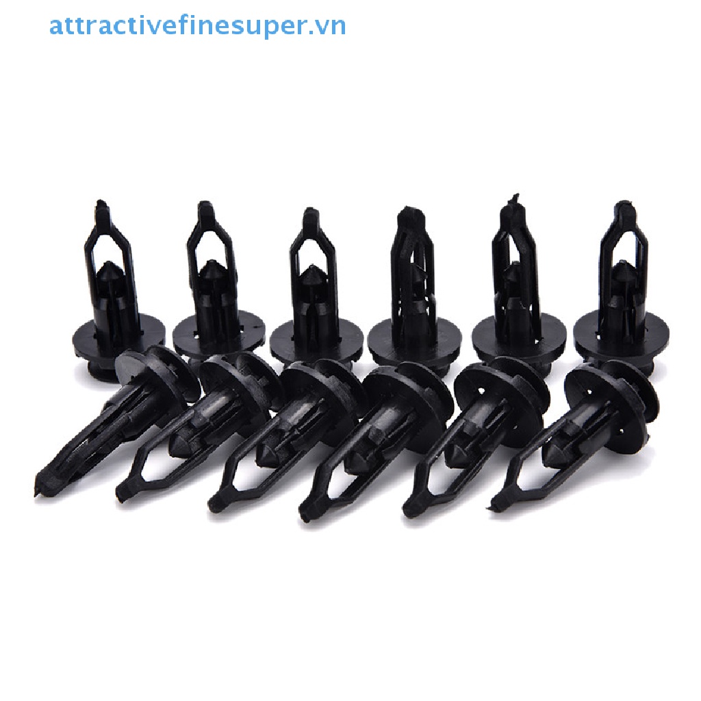 FENDER Set 100 Đinh Tán Nhựa 9mm Chuyên Dụng Cho Xe Hơi Toyota