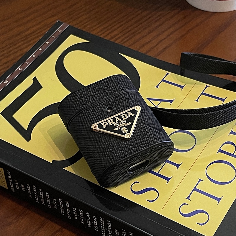 Luxury Brand Airpods Pro Airpods Pro3 1 Airpods2 Bluetooth Headset Protective Sleeve Phone Case for Apple Airpods Pro 2 Leather Sheath Tws Headset Protective Cover