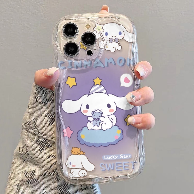 ✅Ốp Điện Thoại Mềm Trong Suốt Chống Sốc In Hình Chú Chó Cinnamon Cho iPhone 14 / 13promax 12 / 11 7 / 8p xsxr