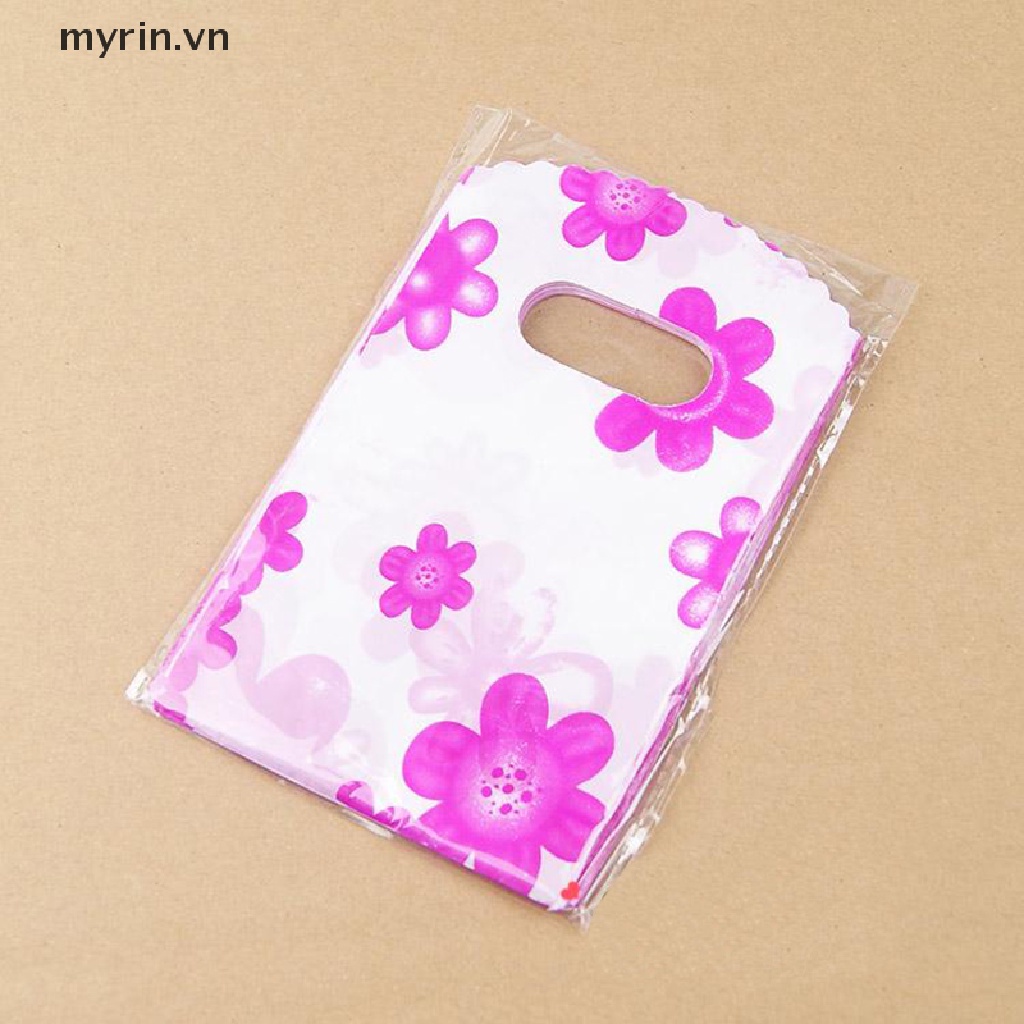 Set 100 Túi Nhựa Kích Thước 14X9CM Dùng Để Đựng Quà Tặng Đa Năng Tiện Dụng
