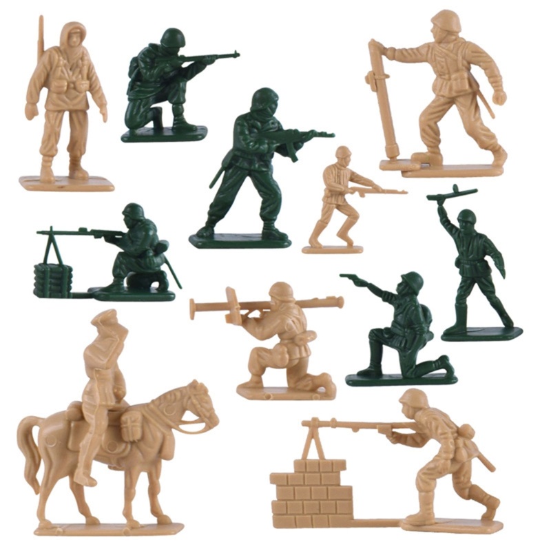 Set 96 / 62 Mô Hình Lính Quân Đội Đồ Chơi Cho Bé