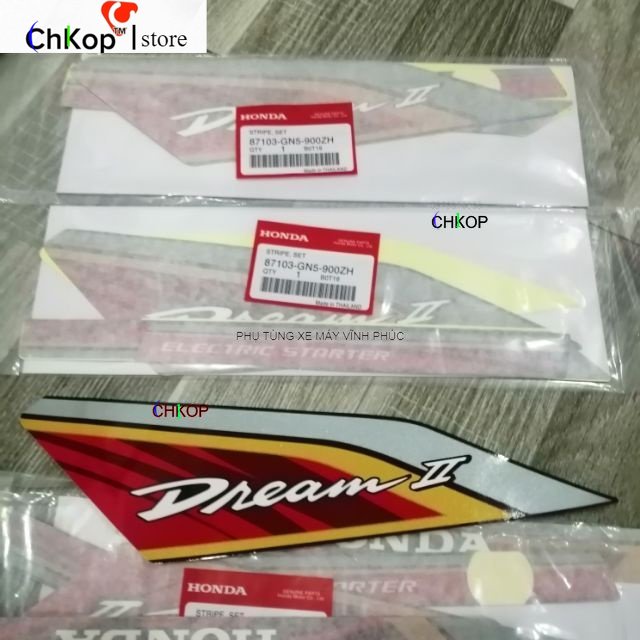 Tem lửa dream thái xịn - Chính hãng honda