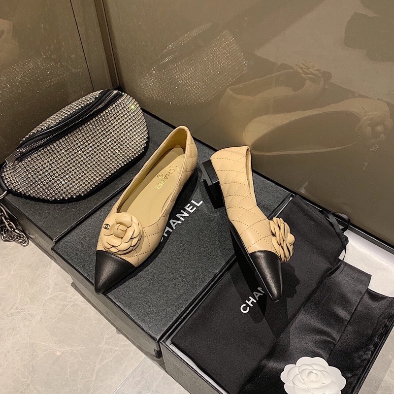 Xăng đan Bằng Da Mũi Nhọn Thời Trang Dành Cho Nữ