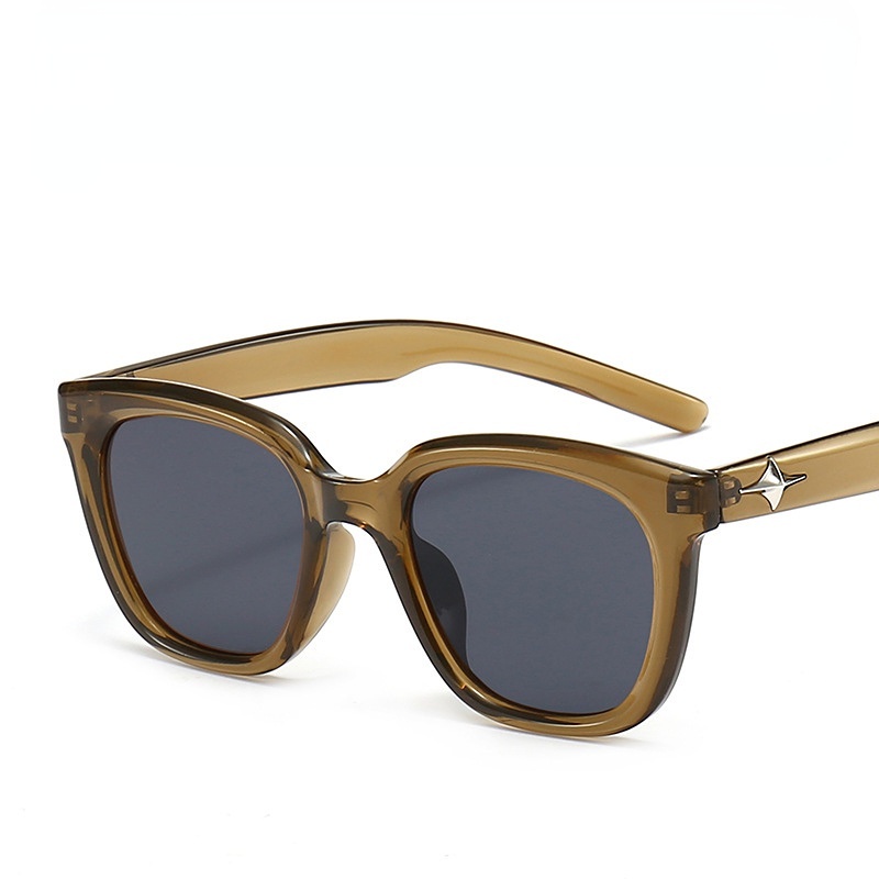 Kính Mát Gọng Vuông Thời Trang Mới Cho Nam Nữ Màu Sắc