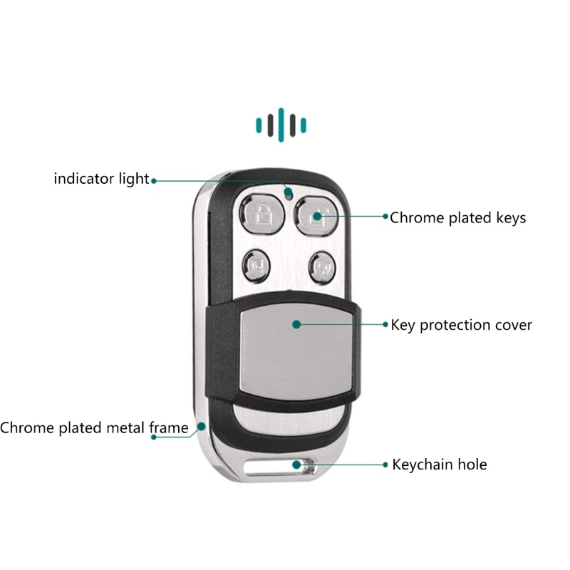 Điều Khiển Từ Xa DC12V 4CH 315Mhz 433Mhz Cho Cửa Ga Ra