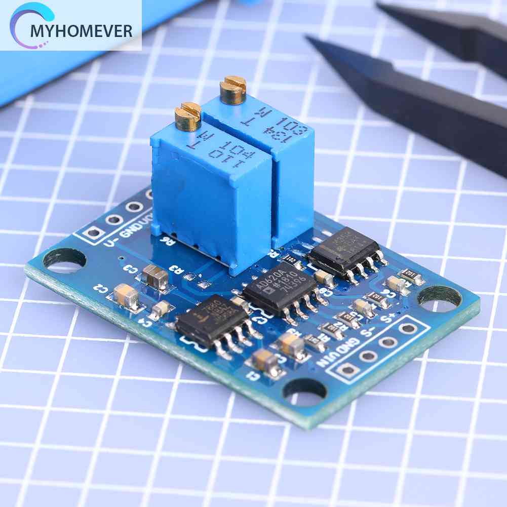 Bảng Mạch Khuếch Đại Tín Hiệu Điện Áp AD620 uV mV