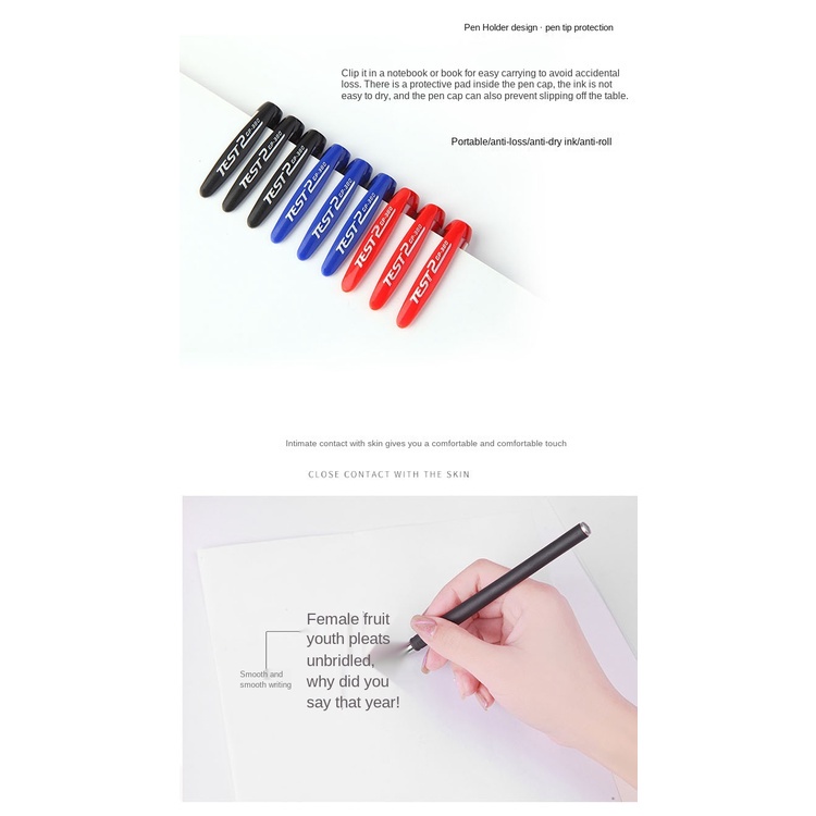 1 Bút Mực Nước Mực Đen Ngòi 0.5mm