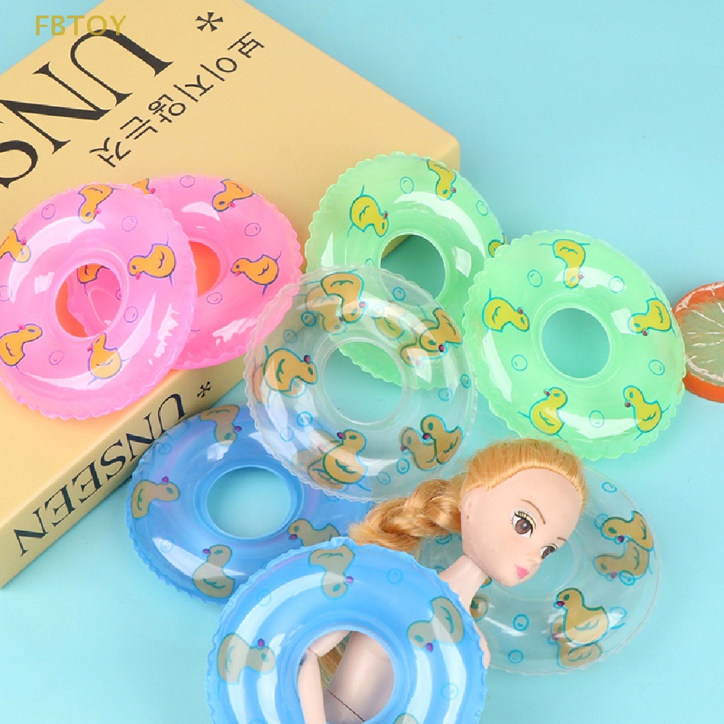 Set 2 Phao Bơi Trang Trí Hình Chú Vịt Dễ Thương