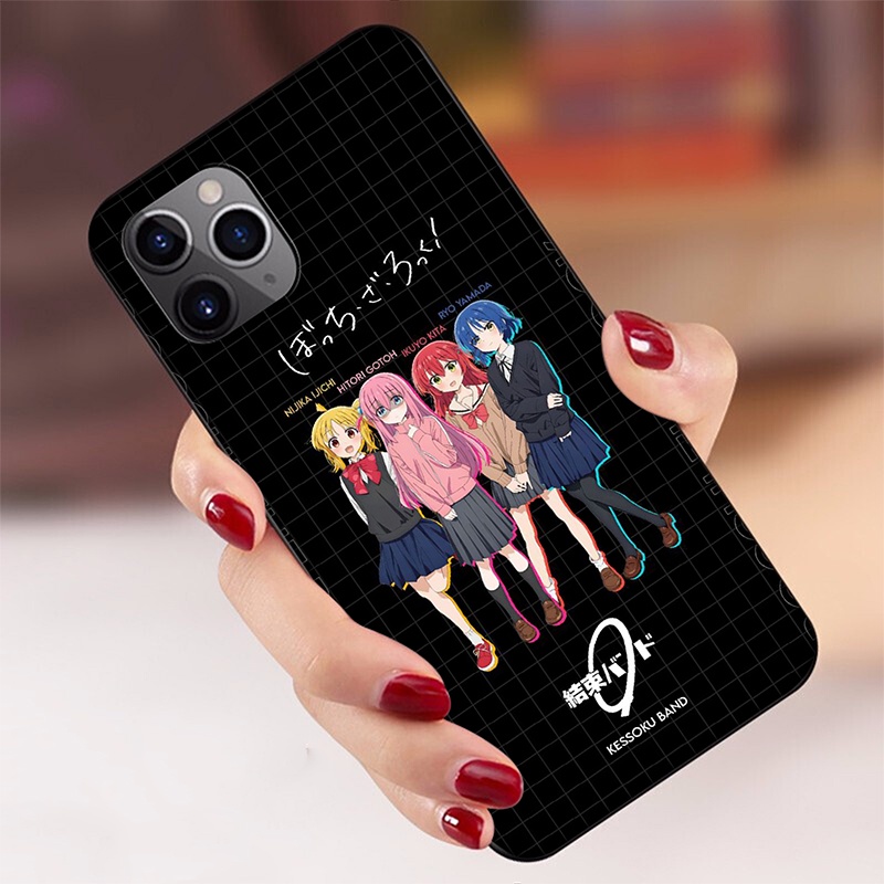 Ôp Điện Thoại Silicon Dẻo Họa Tiết Hoạt Hình bocchi Cho realme 2 a5 3 5 6 6i 7 7i pro realme6i lnz224 Ốp