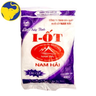 Muối iot muối sấy tinh gói 400g