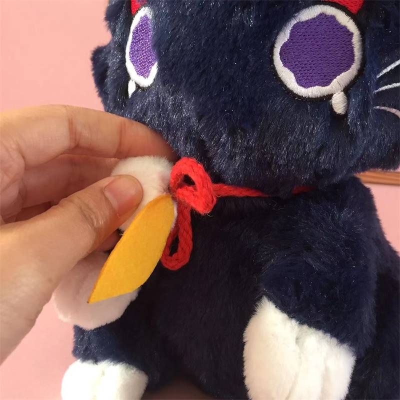 Thú Nhồi Bông Hình Mèo Kunikuzushi SY2 Genshin Va Chạm Cho Bé YS2