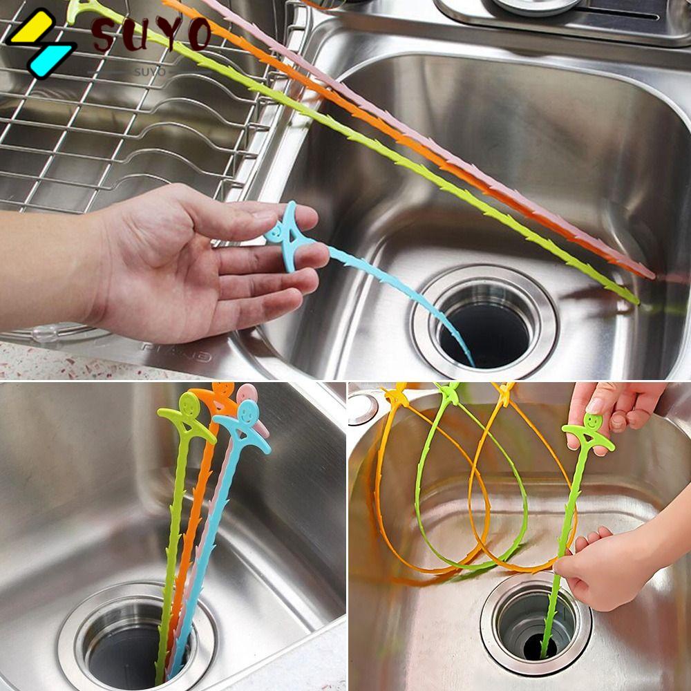 Bộ 10 Móc Lấy Tóc Trong Bồn Rửa