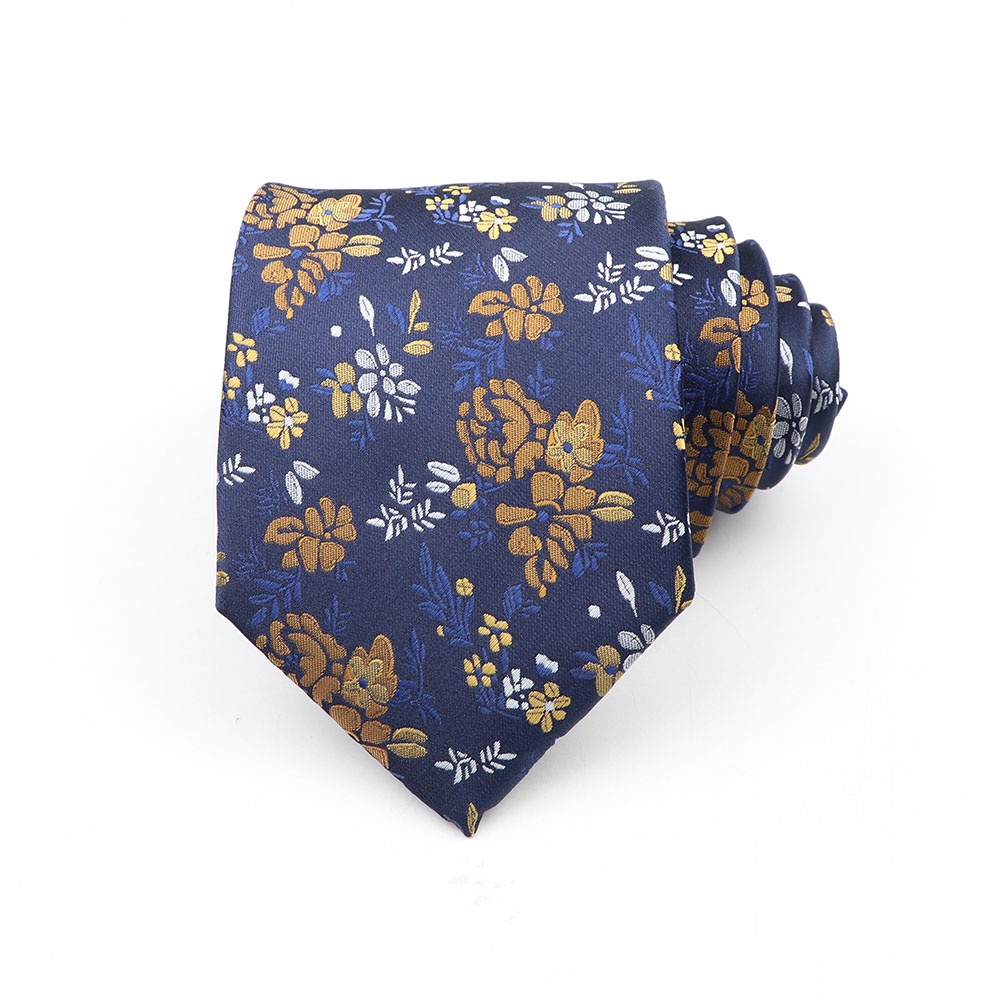 Cà Vạt Lụa 8cm Màu Trơn Họa Tiết Dễ Thương Thời Trang Công Sở Cho Nam