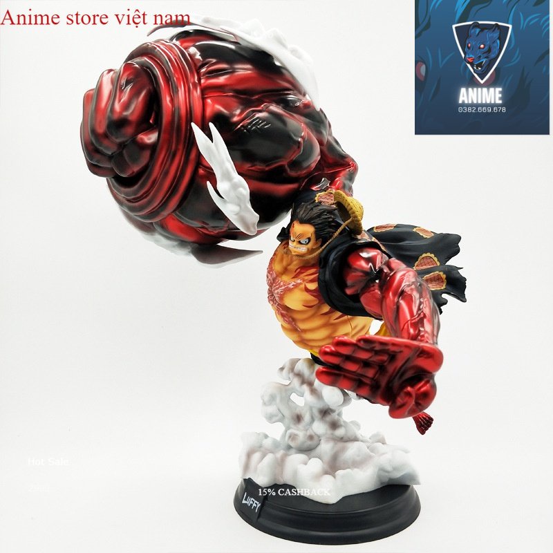 Mô hình nhân vật hoạt hình Luffy One Piece Gear 4 - Mô hình One Piece