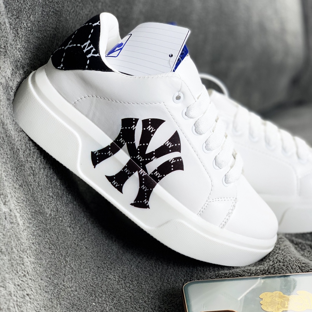 Giày Mc queen LA,NY Trắng Mẫu Mới 2022,  Giày Độn Đế LA,NY Hàn Quốc 4cm G1953 Gragas Sneaker