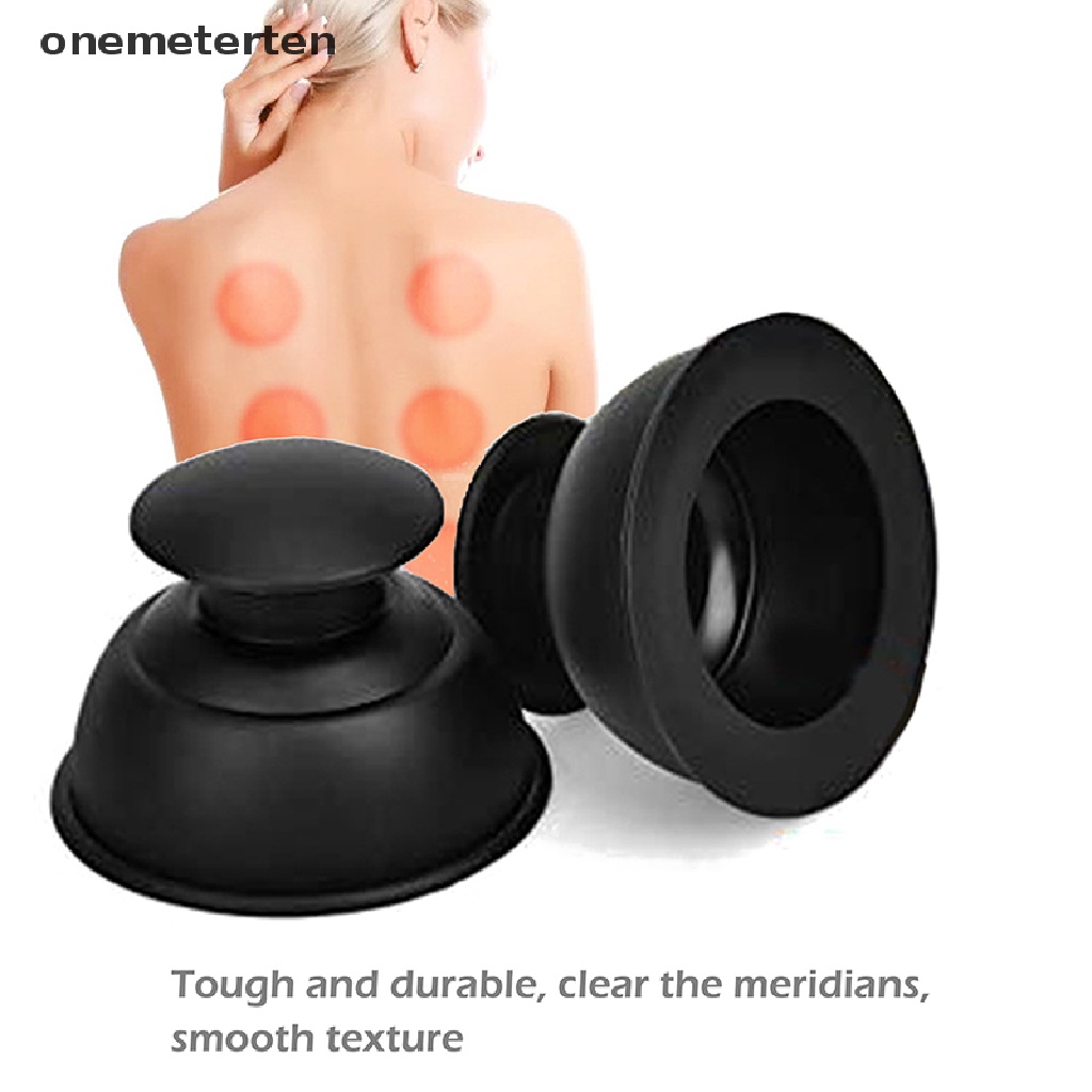 Cốc Giác Hơi Mát Xa Cơ Thể Bằng Silicone Chống Cellulite