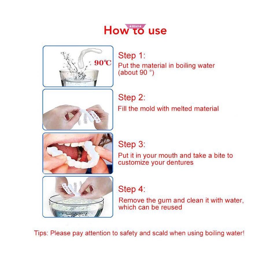 Hàm Răng Giả Chuyên Dụng Cho Nha Khoa