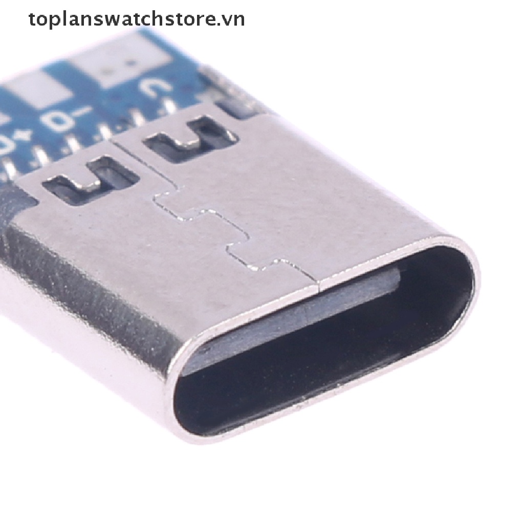 Set 5 Dây Cáp Hàn Type-C 14P Với Bảng Mạch PCB