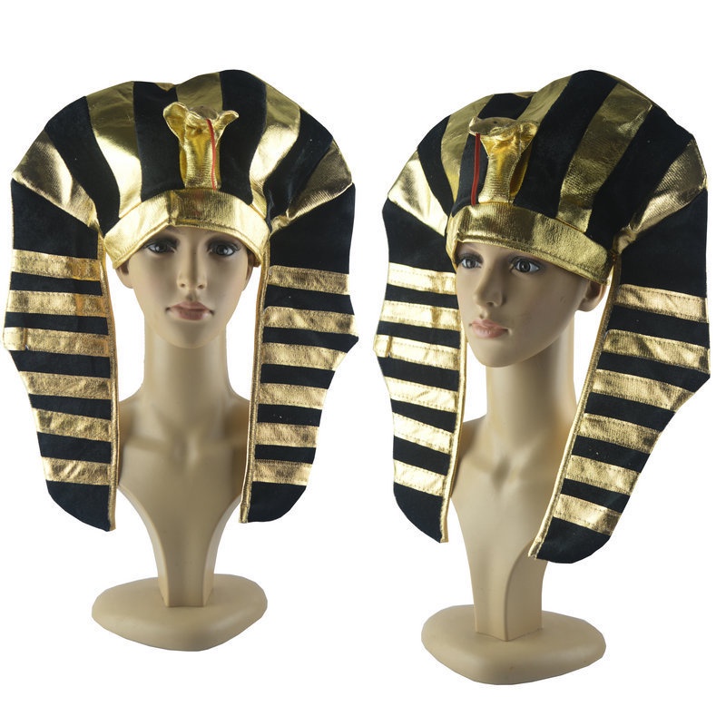 Mũ Hình Rắn Pharaoh Ai Cập Hóa Trang Halloween