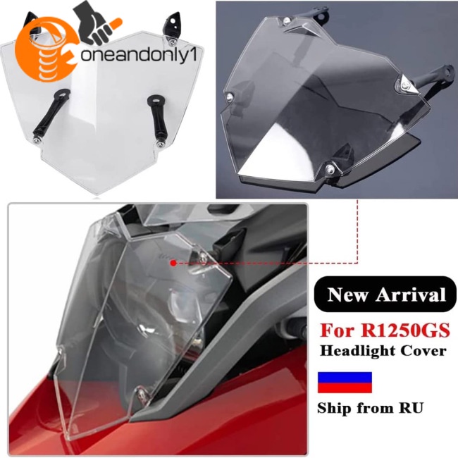 Ốp Bảo Vệ Đèn Pha Trong Suốt Cho Xe Mô Tô Bmw R1200gs R1250gs