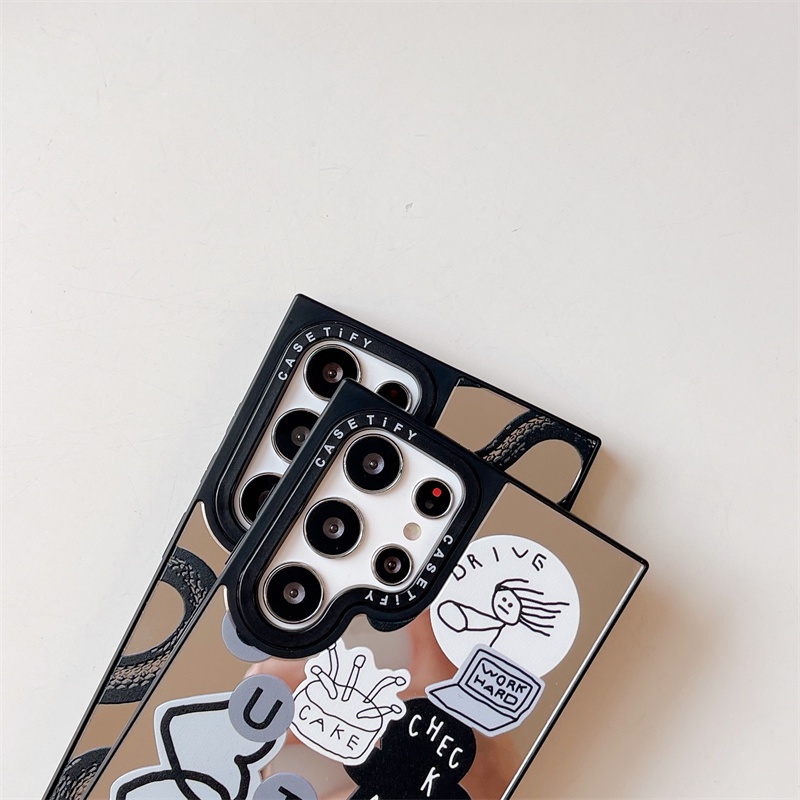 Ốp Điện Thoại TPU Silicon Chống Sốc Tráng Gương Hình Bướm / Vua Cho Samsung Galaxy S23 Plus S22 S23 Ultra