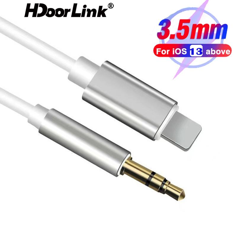 Dây Cáp Âm Thanh Nối Dài Chuyển Đổi HdoorLink 8 Pin Sang 3.5mm Cho IOS 13