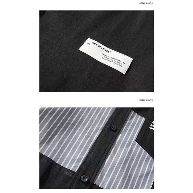 Áo Khoác Sơ Mi Tay Dài Dáng Rộng Thời Trang Xuân Thu Phong Cách Hàn Quốc Cho Nam