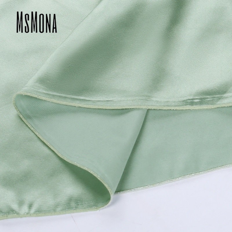 MsMona Đầm Ôm Không Tay Màu Trơn Thời Trang 2023 Cho Nữ