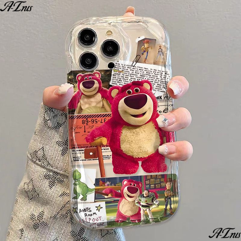 ✅Ốp Điện Thoại Mềm Trong Suốt Chống Sốc In Hình Gấu Cho iPhone14 / 13promax 12 / 11 7 / 8p xs / r