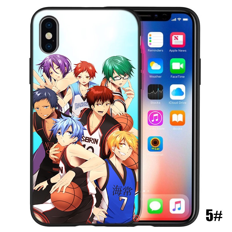 Ốp Điện Thoại Họa Tiết Kuroko 'S Basketball Cho iPhone SE XR 5 5s 6 6s 7 8 Plus 11 Pro Max HAL7