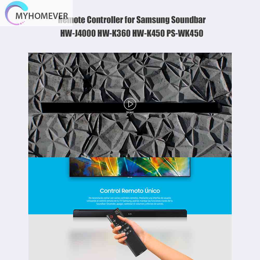 Điều Khiển Từ Xa Cho Loa Samsung Soundbar HW-J4000 HW-K360 HW-K450 PS-WK450