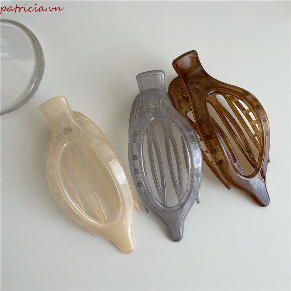 Kẹp Tóc Đuôi Vịt Bằng Acrylic Thời Trang Cho Nữ Giá Đỡ