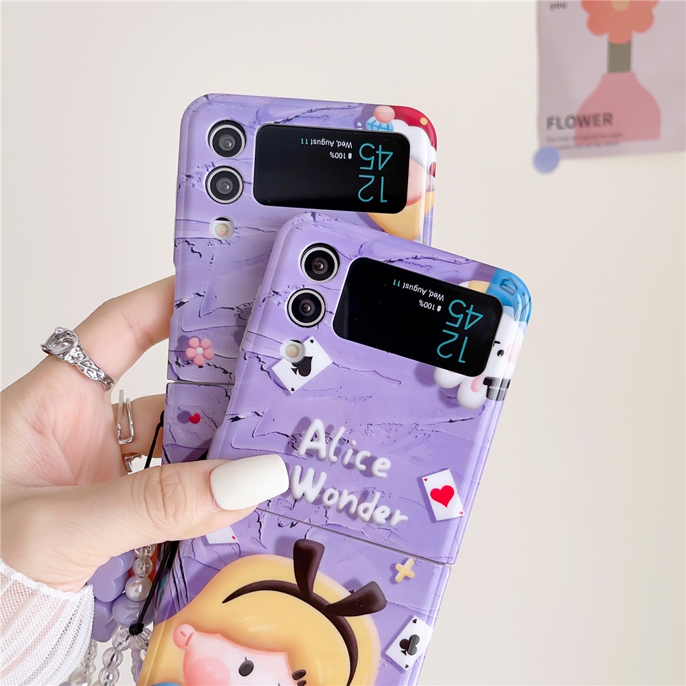 Ốp Điện Thoại Silicon Dẻo Họa Tiết Hoạt Hình Công Chúa Dễ Thương Cho Samsung Galaxy Z Flip 4 Z Flip 3 Zflip 3 Z Flip 4 Flip 3