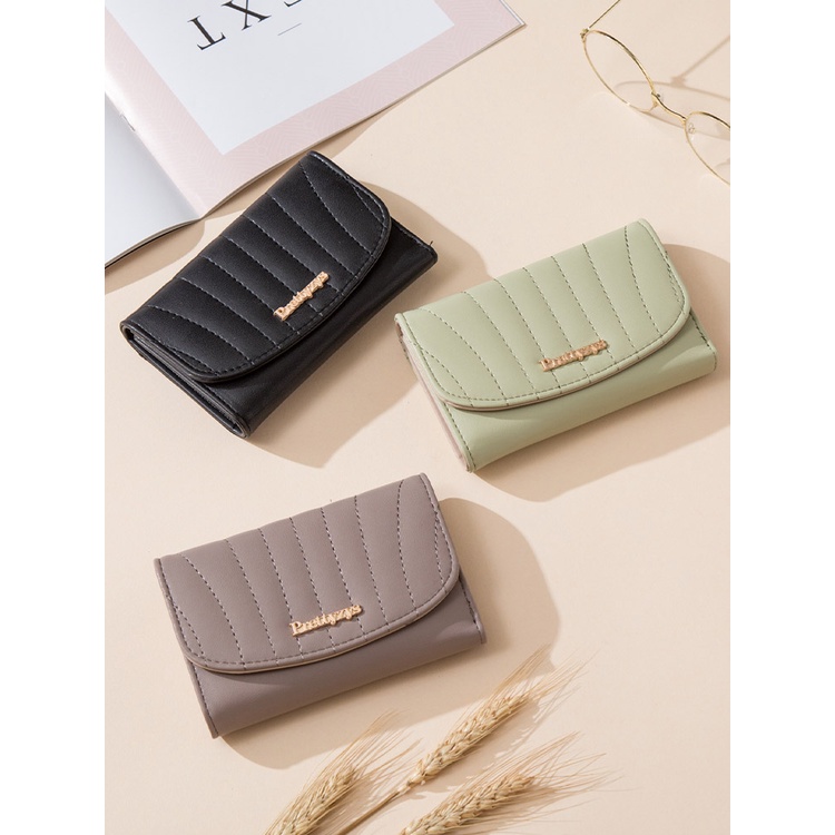 Ví Cỡ Vừa Thiết Kế Xinh Xắn Cho Nữ