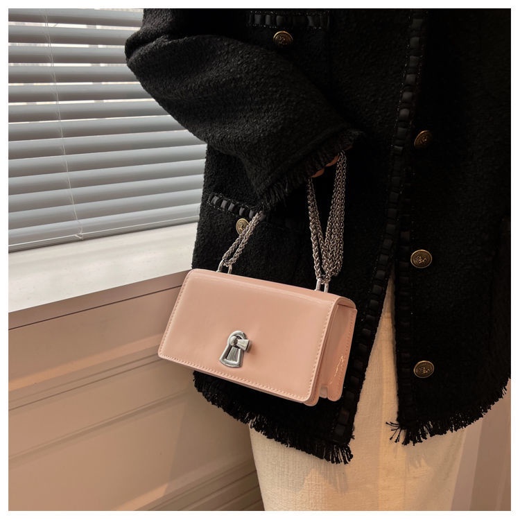 Túi kẹp nách dây xích trơn túi đeo vai dây xích đi học đi làm