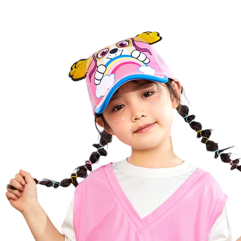 MARSHALL Xue PAW Patrol Mũ Lưỡi Trai Chống Nắng / Gió Giữ Ấm Phong Cách Hàn Quốc Thời Trang Bốn Mùa Cho Bé