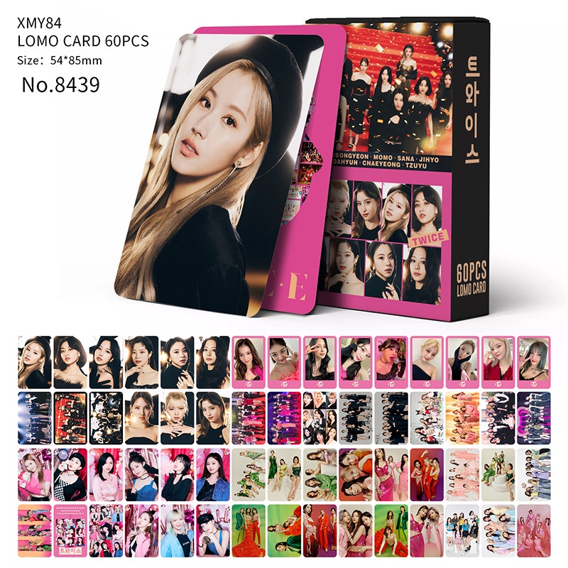 Hộp ảnh 60 tấm TWICE Album Between 1&2 BLACKPINK PINK VENOM