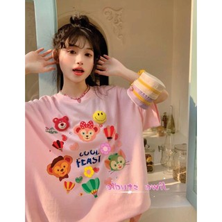 Áo Thun TN QC In Hình Cute - E132