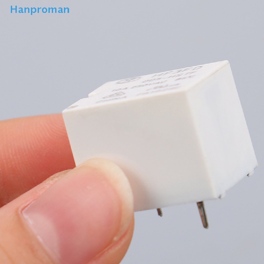 Set 5 Rơ Le HF3FD HF3FD-005-HSTF 4pin 5V HF3FD 012-ZSTF 12V 12VDC 5 10A ZTF Chuyên Dụng
