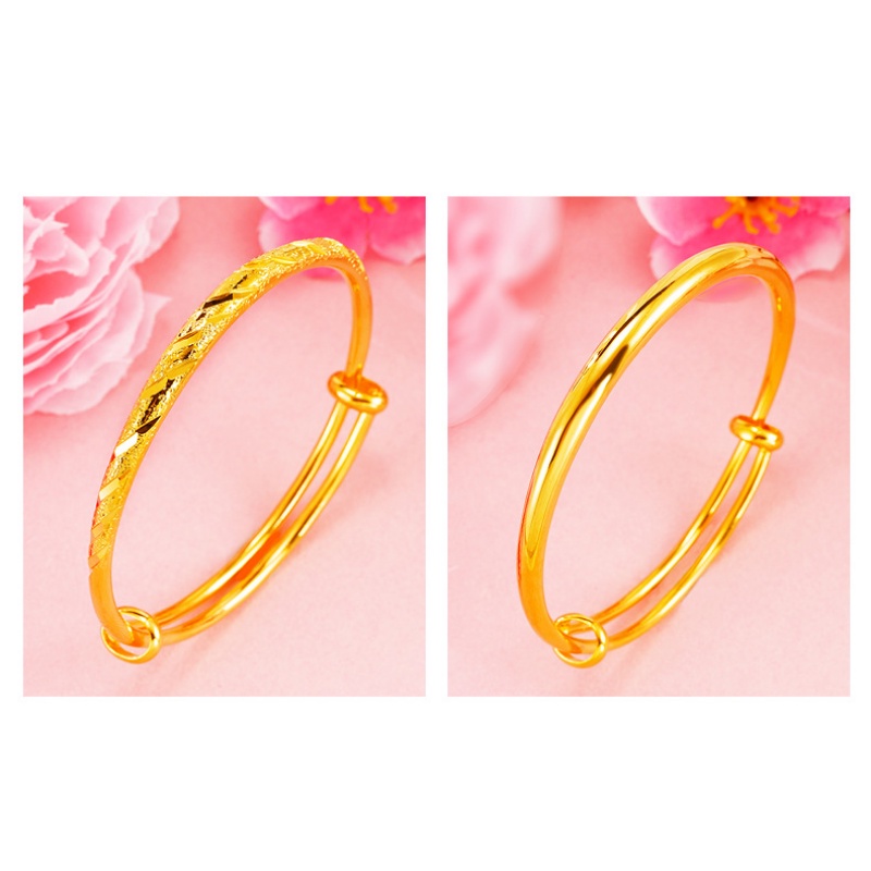 Pmrawc | Vòng Tay Mạ Vàng 24K Sang Trọng Cho Nữ FS602