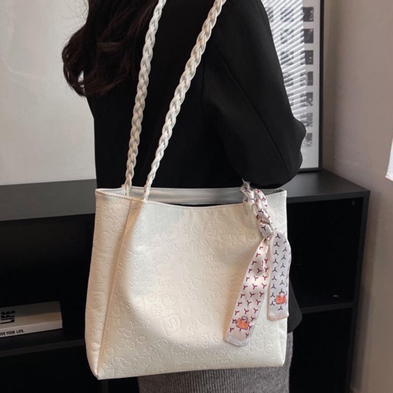 Túi Xách Đeo Vai Da Mềm Sức Chứa Lớn Thời Trang Cho Nữ