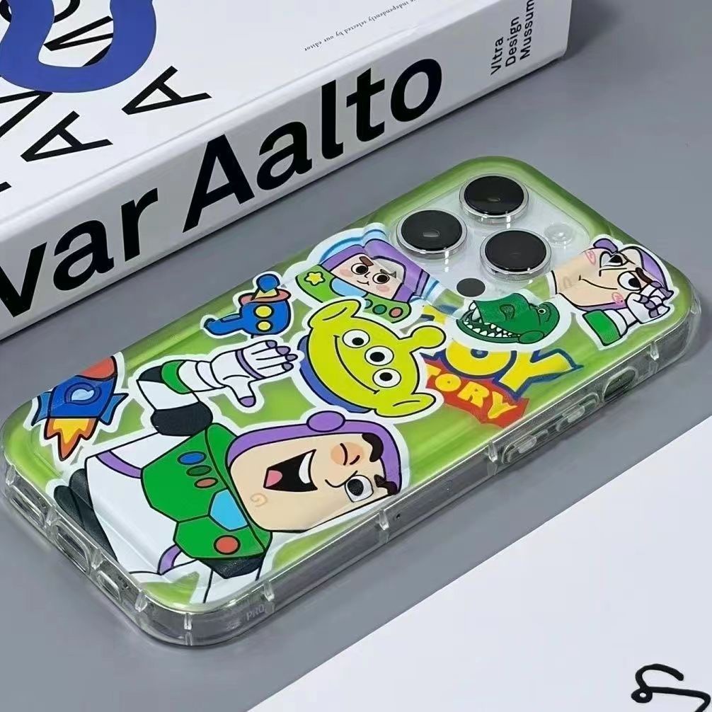 ✅Ốp ĐiệN ThoạI ChốNg SốC HọA TiếT Toy Story Cho iPhone 14 / 13 Promax 12 / 11 7 / 8P xr