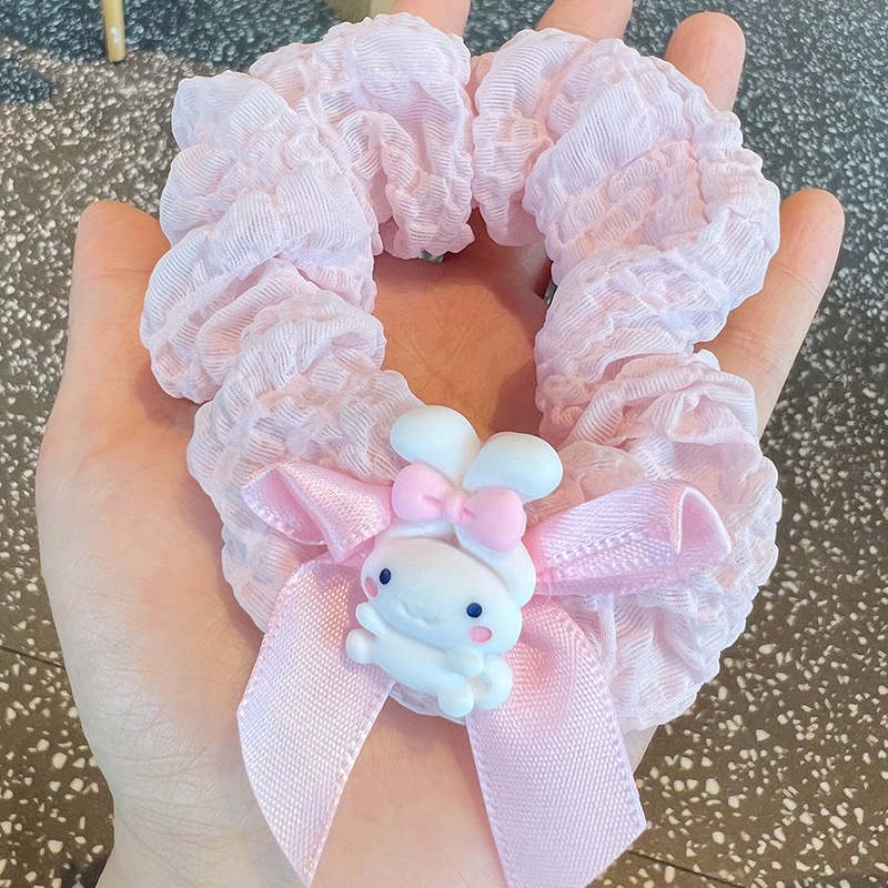 Kẹp Tóc Cao Su Hình Gấu Hoạt Hình sanrio cinnamoroll # 1