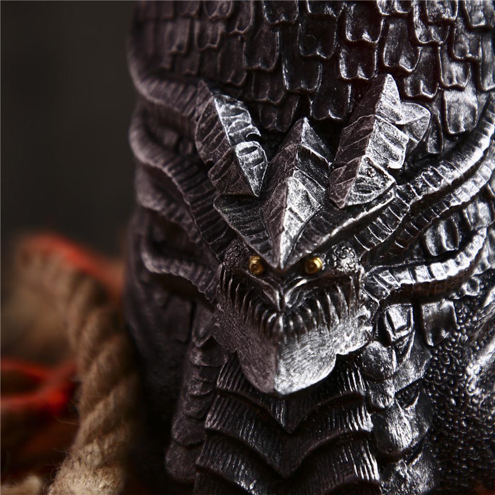 Cốc Uống Bia Hai Lớp Bằng Nhựa Resin Hình Đầu Lâu Chống Rỉ Sét Trang Trí Văn Phòng