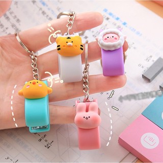 Móc Khóa Hình Ếch / Cừu Mini Dễ Thương