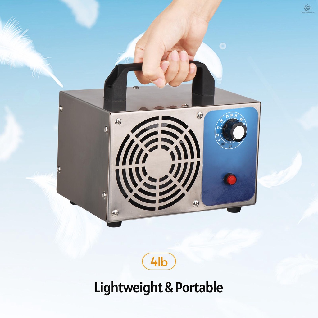 Máy Lọc Không Khí Ozone Kỹ Thuật Số Khử Mùi Cho Phòng Khách Nhà Bếp Phòng Tắm